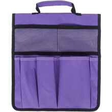 Garden Kneeler Tool Bags, Garden Stool Storage Bag,Kneeling Chair Garden Tool Bag Purple