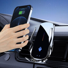 Txmfgh15W Kabelloses Autoladegerät mit intelligenter Induktion und magnetischem Ladekopf für schnelles Laden, ideal für Autofahrten