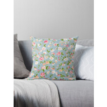 Fundas de cojín decorativas con diseño floral AIVO - Otoño, Fundas de cojín a cuadros para sofá, Dos lados
