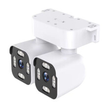 VALSEEL Outdoor Smart Security Cameras WiFi Cameras 360 View For Home Security 1080P Night Vision Two-Way Intercom With Motion Detection IP66
