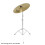 Piatto crash ride/hi-hat Dcenta da 16" in lega di ottone per batteria. 1