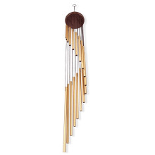 Delaman Wind Chime18 metalliputket tuulikellot ulko-, sisä-, puutarha-, terassi-, parveke- ja sisustussyntymäpäivälahjakoristeet tarvikkeet