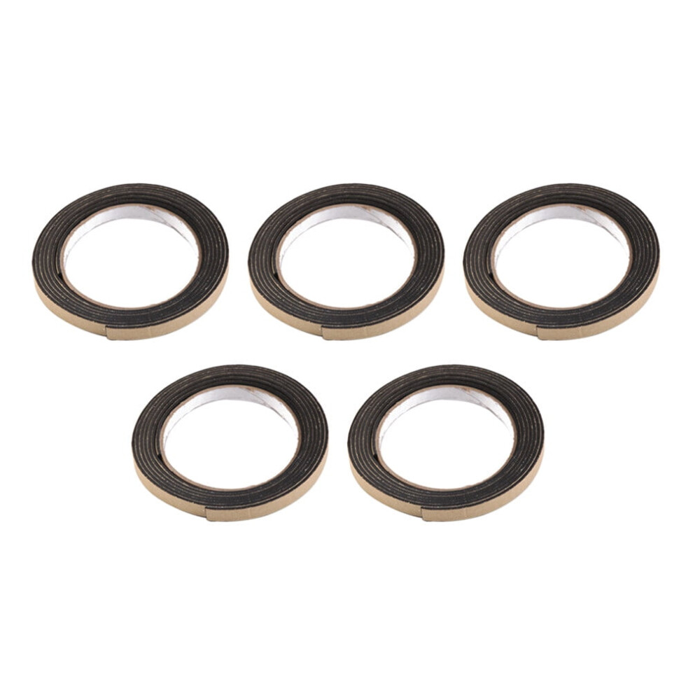 5Pcs Stove Counter Gap Cover For Kitchen Black 9395123081137
