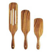 NAZISHW3PCS-keittiön puinen ruiskusetti, puinen keittiövälinesetti, sisältää puisen lastan, urallisen lastan, pienen lapion