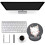 Mousepad com apoio ergonômico para o pulso, multicolorido. 2