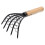 1pc Stainless Steel Clam Rake with Net Oyster Shell Digging Tool Rake Tool 4