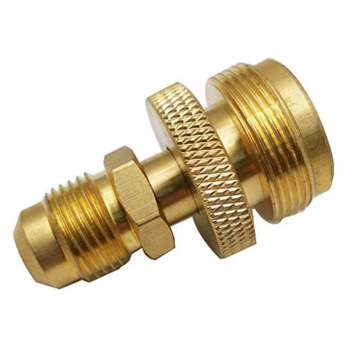 DSH1LB Draagbare propaantankregelaar-adapteraansluiting 3/8" buitendraad 1