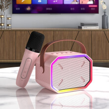 Draadloze microfoon voor karaoke thuis, oplaadbaar Bluetooth 5.3 PA-systeem, draagbare luidspreker met subwoofer – tot 30% korting