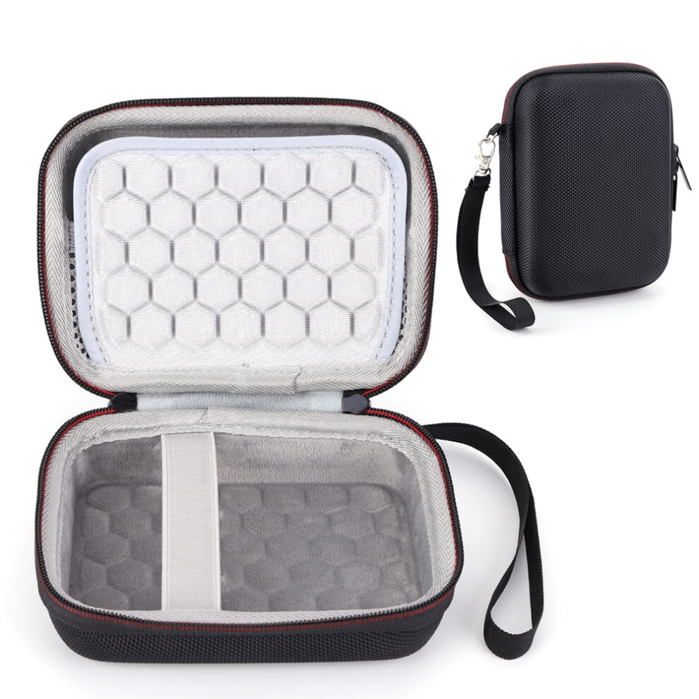 Jixopn Hard Carrying Case Shockproof Retro Game Storage Bag Anti-Scratch & Drop With Mesh Bag & Hand Strap For Anbernic Rg35xx/Rg353v/Rg353vs Black/Gray 9395123082646