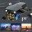 Πτυσσόμενο Drone Quinlirra με κάμερα HD 1080p, διατήρηση ύψους, λειτουργία Headless, ρύθμιση 7