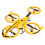 Παιχνίδια Jacenvly Bath Drone με Κράτημα Υψομέτρου, Λειτουργία Headless, Ρύθμιση Ταχύτητας, 4