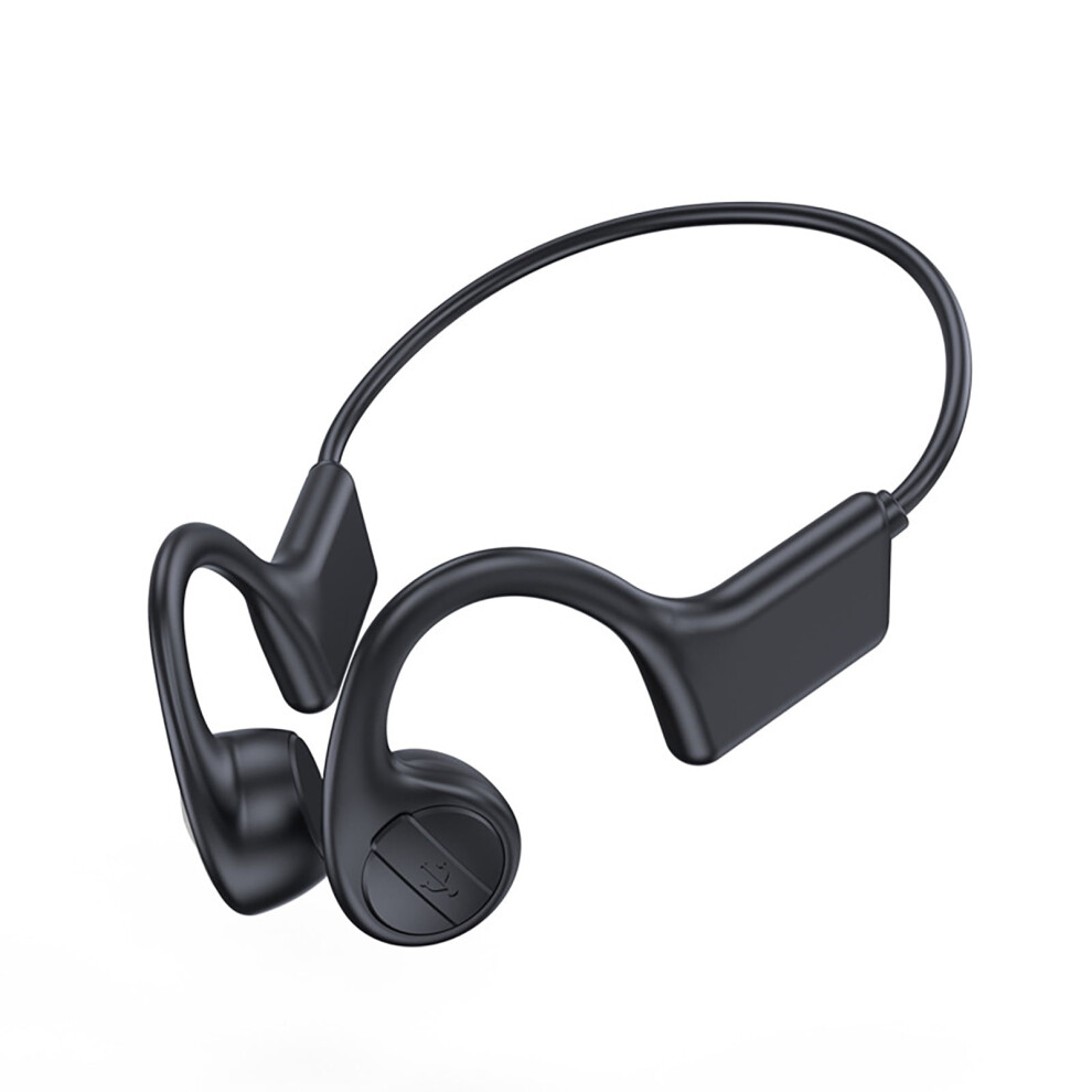 Susuchens Tooth-Compatible Earphone Ear Hook Bone Conduction Universal Sports Stereo Wireless Headphone For Running Blue 9395123084213