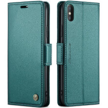 Puzdro CaseMe kompatibilné s iPhone XS Max, peňaženka, stojan, ochrana proti podvodom, nárazuvzdorné puzdro, slot na kartu