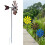 Moinho de vento decorativo de 71 cm (28 polegadas) com estaca de metal para jardim, quintal e pátio. 1