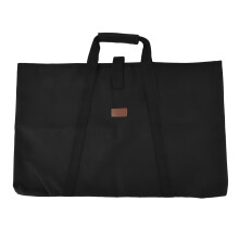 Dekaim picknicktas, opbergtas voor opvouwbare tafel met spons tussenlaag, waterdicht Oxford-doek, zwart, multifunctionele draagtas voor picknicks