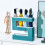 Βάση εσωτερικής βάσης εισόδου Rack Free Stand Organizer Βάση καλαθιού για 5