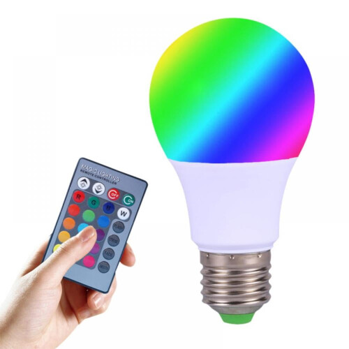 Λάμπα προβολέα RGB Spotlight, λάμπα που αλλάζει χρώμα, Kuniwa με δυνατότητα ρύθμισης