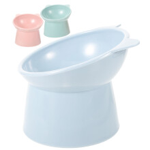Juego de 3 comederos elevados para gatos, ideales para comida y agua.