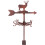 Δείκτης κατεύθυνσης ανέμου Deer Iron Weathervane για εξωτερικό κήπο Εργαλείο μέτρησης 1
