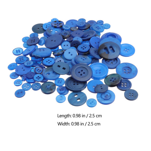 COSLUS1Pack Κουμπιά ρούχων από ρητίνη Κουμπιά ρούχων DIY Διακοσμήσεις μόδας με κουμπιά 1