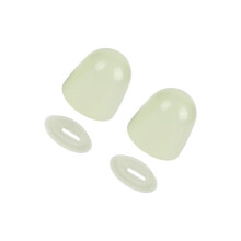 2/4Pcs Luminous Toilet Bolt Caps Decorative Screw Covers for Bathroom Upgrade and Rust Protection