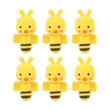Guangmc 60pcs Animal Erasers Bulk, Mini Bee Erasers for Classroom Rewards & Games