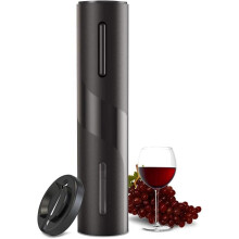 Electric Wine Opener, Battery Operated with Foil Cutter, One-click Automatic Corkscrew, compatible with standard wine bottles