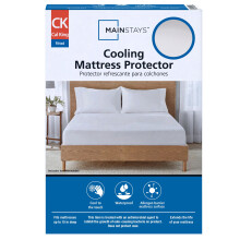 Protetor de colchão impermeável e refrescante Mainstays, tamanho California King
