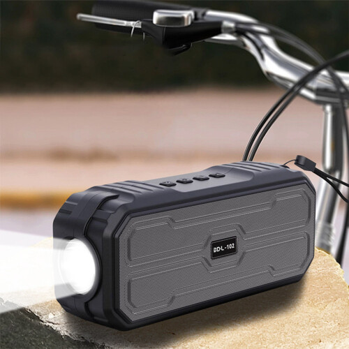 Καλοκαιρινές εκπτώσεις! Ηχείο Bluetooth Zeceouar Solar, Φορητό ηχείο εξωτερικού χώρου με 1