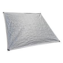 Auvent Yonrjhukm avec protection solaire rectangulaire extérieure pour terrasse, jardin et piscine, compatible avec les fixations incluses.