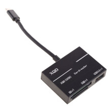 XISAOK Type-C naar XQD/SD High Speed kaartlezer USB3.0 Camera Computer Kit Adapter