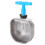 ZPSHYD Rabbit Drinker, 5 Pieces Stainless Steel Automatic Rabbit Drinker, Detachable Hanging Rabbit Feeding Tool Farm Accessories(Large Bowl) 5