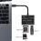XISAOK Type-C naar XQD/SD High Speed kaartlezer USB3.0 Camera Computer Kit Adapter 7
