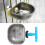 ZPSHYD Rabbit Drinker, 5 Pieces Stainless Steel Automatic Rabbit Drinker, Detachable Hanging Rabbit Feeding Tool Farm Accessories(Large Bowl) 2