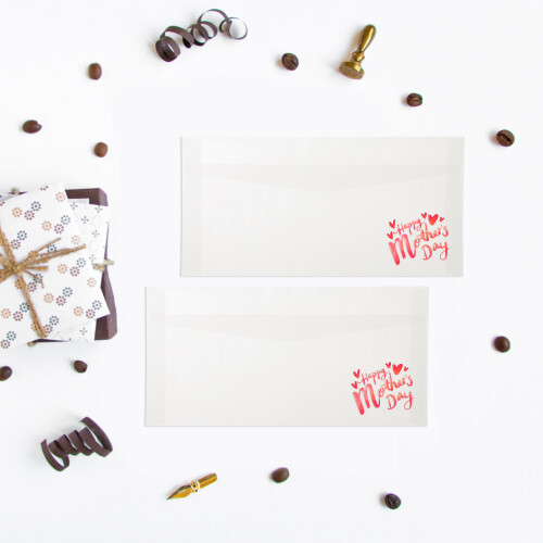 30 dekorative Muttertags-Umschläge für Geschenkkarten und Notizen (A4-Format) 2