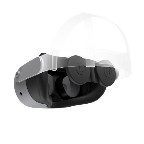Προστατευτικό καλύμματος φακού VR για Quest3S, κάλυμμα μαξιλαριού προσώπου από 1