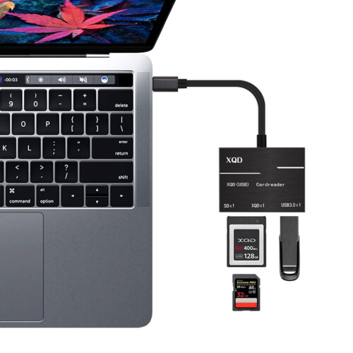 XISAOK Type-C naar XQD/SD High Speed kaartlezer USB3.0 Camera Computer Kit Adapter 2