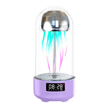 Zeceouar Clearance! Luminous Jellyfish Wireless Bluetooth Speaker, Colorful Vibe Light, Outdoor Sound & Night Light – Summer Savings Deal!