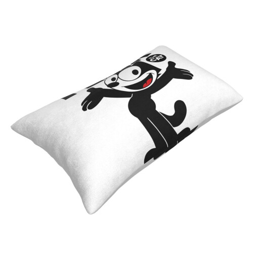 Μαξιλαροθήκες Felix The Cat, εξαιρετικά μαλακές και ζεστές χνουδωτές μαξιλαροθήκες με 2