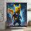 Sprchový závěs Pokemon 72x72 palců, plast 3