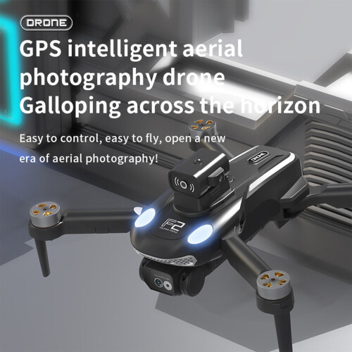IUYT6 Drone χωρίς ψήκτρες με διπλή κάμερα, 8K HD, αποφυγή εμποδίων 360, πτυσσόμενο 2