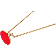 Asta portabandiera da tavolo, asta portabandiera a forma di V, asta portabandiera da scrivania, asta portabandiera telescopica per la decorazione di