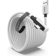 Länkkabel 6 meter kompatibel med Quest2Accessories och PC/Steam VR, snabb PC-dataöverföring, USB 3.0 till