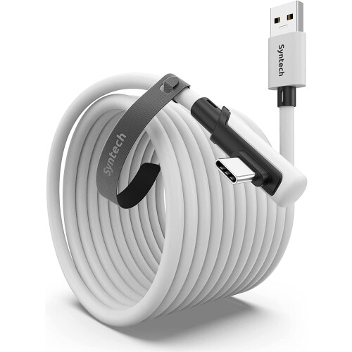 Καλώδιο σύνδεσης 20FT συμβατό με Quest2Accessories και PC/Steam VR, Μεταφορά δεδομένων υψηλής