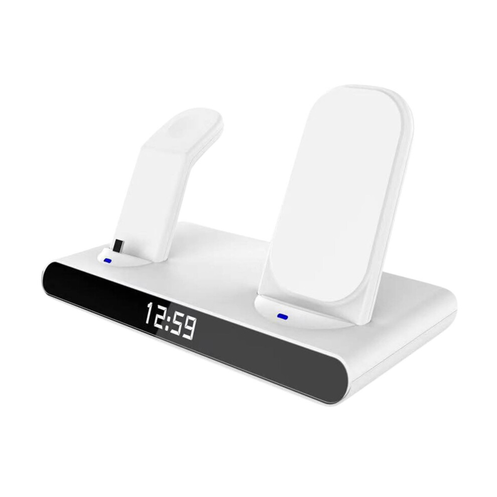 Valseel Smart Watch Clock 15W 3 In 1 Vertical Wireless Charger Suitable For Mobile Phone Watch Headset 3 In 1 Electronics 9395123507903