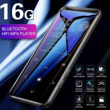 SUSUchens M6 16 GB-os hordozható digitális 1,8 hüvelykes képernyő MP3 MP4 FM rádió hangrögzítő Bluetooth-szal 16 GB
