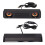 LIYJTK Μπάρα ηχείων HiFi 2.1 καναλιών 11,02", εσωτερικού/εξωτερικού χώρου, μαύρο 7
