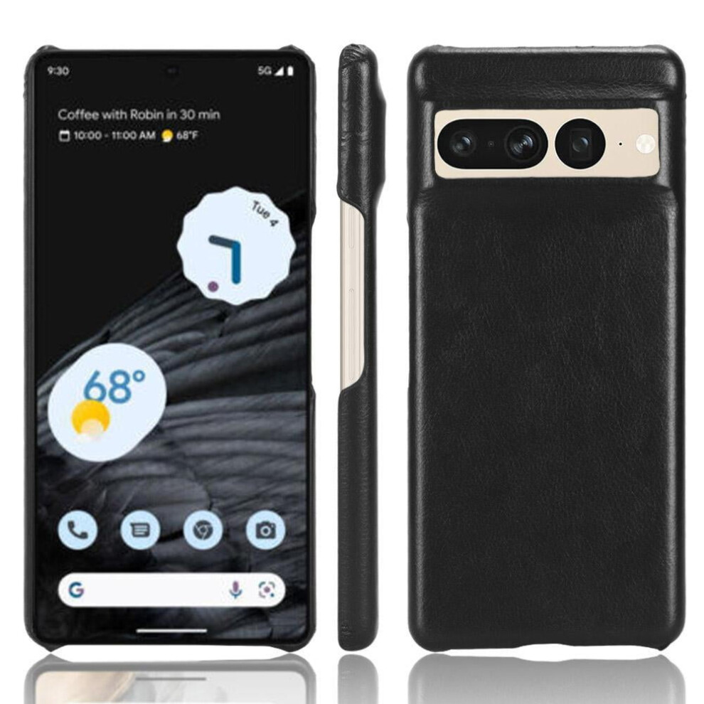 Retro Case For Google Pixel 7 Pro Lychee Pattern Protective Cover Anti Scratch Retro Compatibility 9395123510675