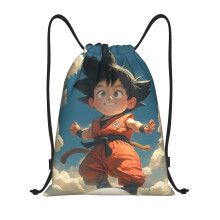 Dragon Ball Klasická taška se stahovací šňůrkou, Skládací, Sportovní, Fitness, Taška se stahovací šňůrkou, Unisex, Cestovní taška na