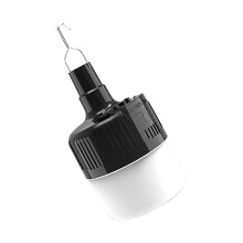 Lampes de camping audio Bluetooth PAVEOS42LED, utilisation extérieure/intérieure, noires, compatibles avec les bornes de recharge pour téléphones